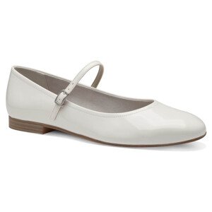 Tamaris női balerina cipő - fehér