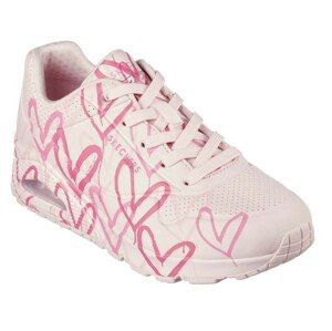 Skechers x JGoldcrown: Uno - Spread the Love - női félcipő - rózsaszín