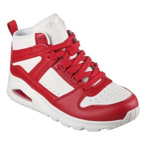 Skechers Uno - High Regards női bokacipő - piros, fehér